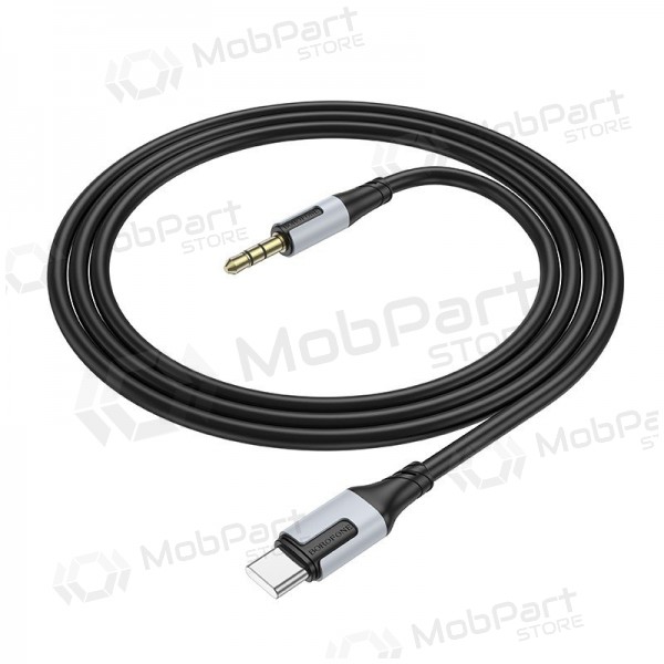 Audio kabel Borofone BL19 USB-C to 3,5mm svart