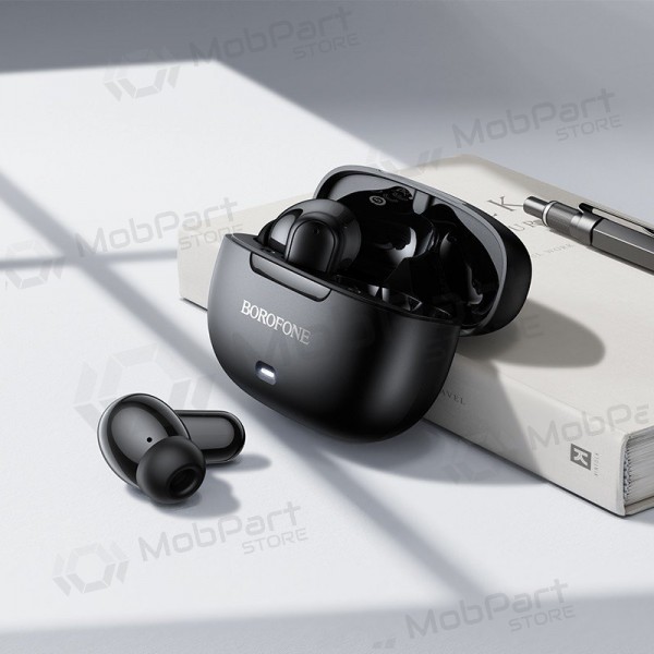 Trådløse hodetelefoner Borofone BW96 Bluetooth ANC+ENC USB-C svarte