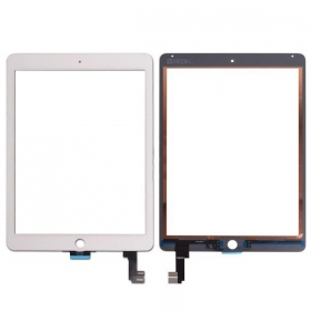 Apple iPad Air 2 berøringssensitivt glass (hvit)