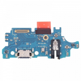 Samsung Galaxy A155 A15 4G / A156 A15 5G ladekontakt og mikrofon med flex (service pack) (original)
