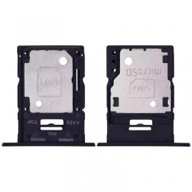 Samsung Galaxy A15 4G SIM kortholder (svart) (original)