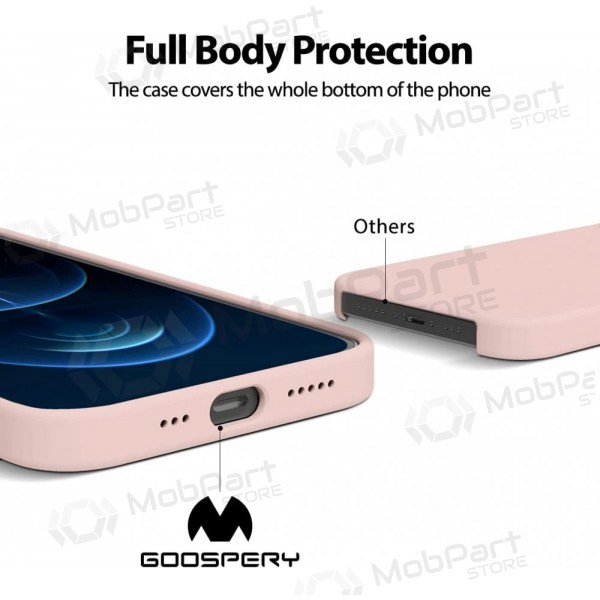Samsung Galaxy A37 deksel Mercury "Pure Magsafe Silicon Case" (rosa sand)