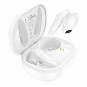Trådløs hodetelefoner / headset Borofone BW18 Initial Sound TWS (hvitt)