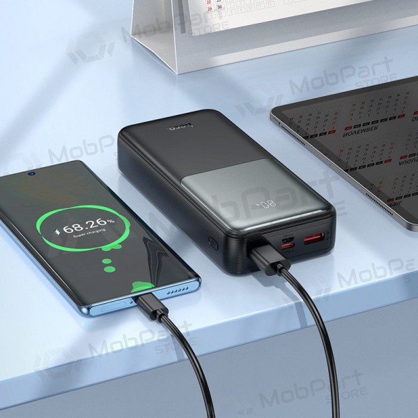 Powerbank Power Bank Hoco J136A 22.5W+PD20W 20000mAh svart Powerbank Power Bank Hoco J136A 22.5W+PD20W 20000mAh svart