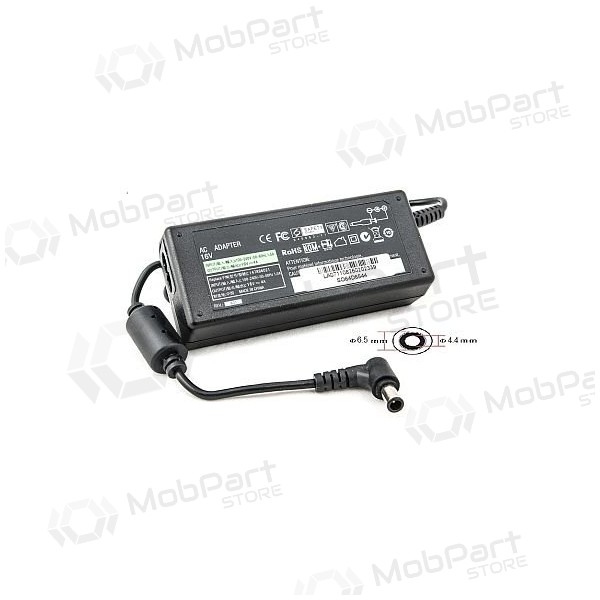 SONY 64W: 16V, 4A bærbar lader SONY 64W: 16V, 4A bærbar lader