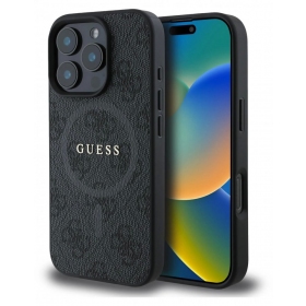 Apple iPhone 16 Pro Max deksel - Guess PU Leather 4G Colored Ring MagSafe