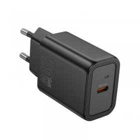 Telefonlader Hoco N60 20 W GaN USB-C svart