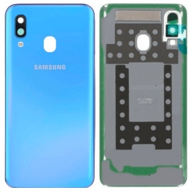 Samsung Galaxy A40 (2019) bakdeksel (blå) (original)