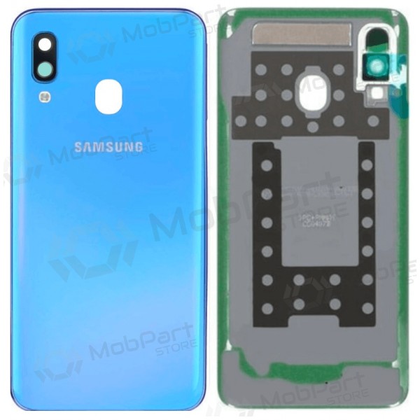 Samsung Galaxy A40 (2019) bakdeksel (blå) (original)