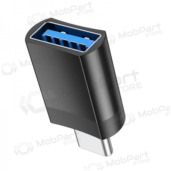 USB-C adapter Hoco UA17 USB-C til USB-A svart
