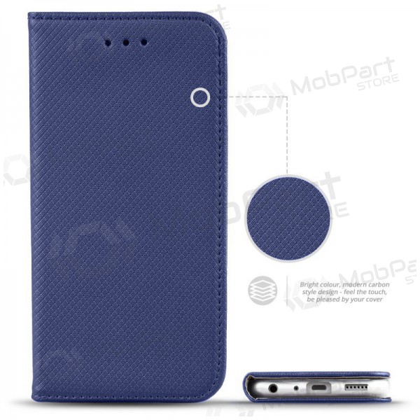 LG K40S deksel - Smart Magnet (mørkeblå)