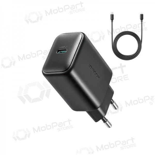 Lader Joyroom JR-TCF23 USB-C 25W + USB-C to USB-C cable 1.0m svart