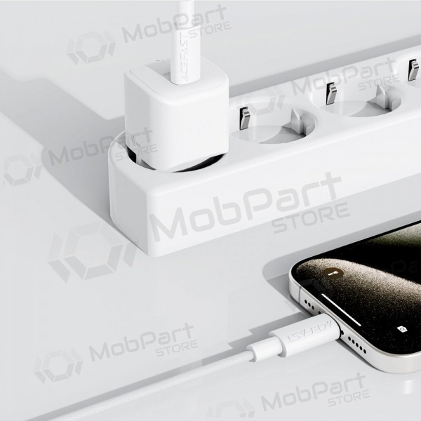 USB kabel Acefast C18-03 60W USB-C to USB-C 1.2m hvit