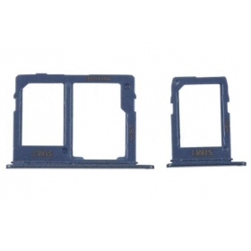 Samsung A600 Galaxy A6 2018 SIM kortholder (2stk) (blå)