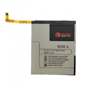 Nokia 6 batteri / akkumulator (3000mAh)