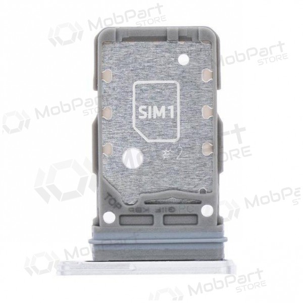 Samsung G991B Galaxy S21 5G SIM kortholder (hvit)