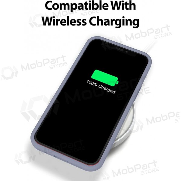 Apple iPhone 11 Pro Max deksel Mercury - Silicone Case (lavendelgrå)