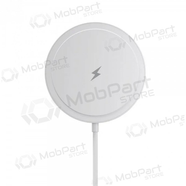 MagSafe trådløs lader Blue Star Charing Pad 15 W med USB-C-kabel hvit