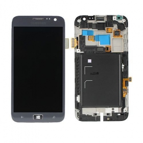 Samsung i8750 Aktiv S skjerm (grå) (med ramme) (service pack) (original)
