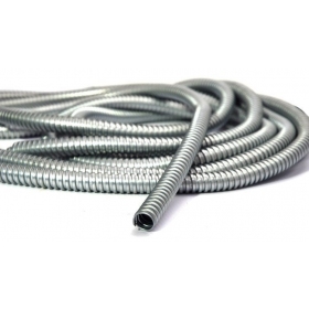 Gofruotas i metall vamzdis D12 (ritė 50m)