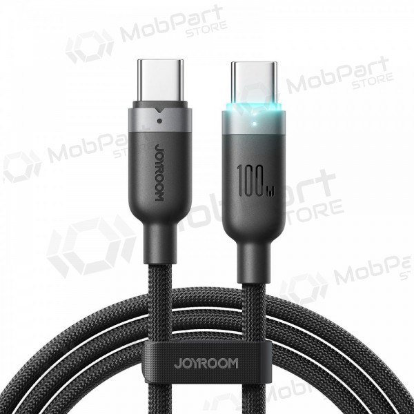 USB-C-kabel Joyroom S-A63 USB-C til USB-C 1,2 m 100 W svart