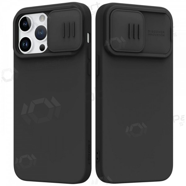 Apple iPhone 14 deksel „Nillkin Silicone“ (svart)
