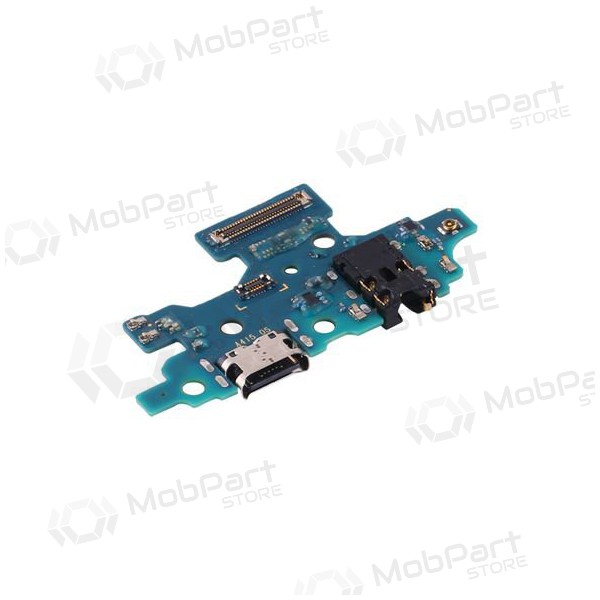 Samsung A415 Galaxy A41 2020 ladekontakt og mikrofon med flex (service pack) (original)