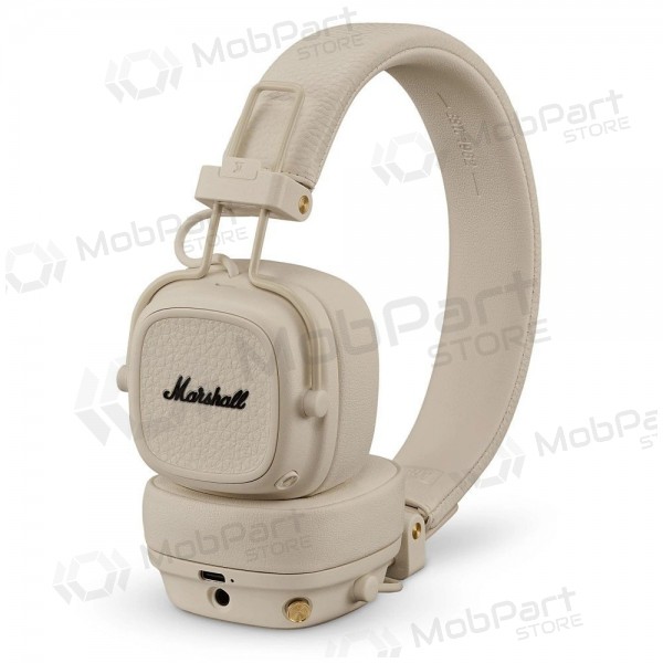 Trådløse hodetelefoner Marshall Major V Bluetooth USB-C 3,5 mm med mikrofon