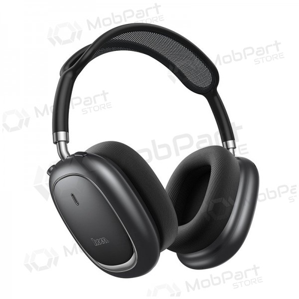 Trådløse hodetelefoner med mikrofon Hoco W68 ANC Bluetooth svart