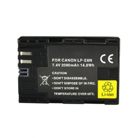 CANON LP-E6N 2500mAh foto batteri / akkumulator