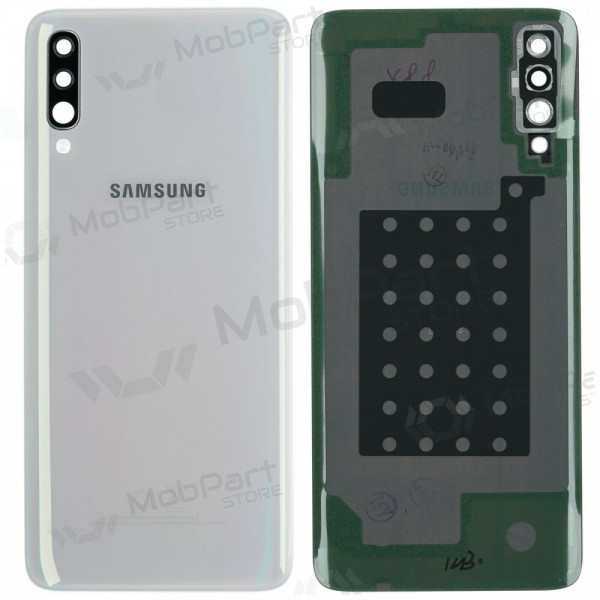 Samsung A705 Galaxy A70 2019 bakside (hvit) (brukt grade C, original)