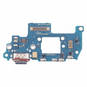 Samsung S721 Galaxy S24 FE 5G ladekontakt og mikrofon med flex (service pack) (original)