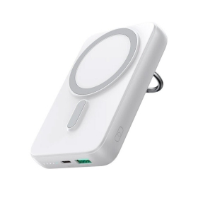 Powerbank Power Bank Joyroom JR-W050 20W Magnetic Wireless 10000mAh hvitt