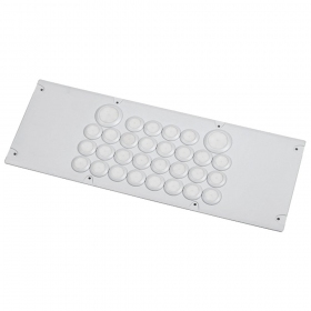 Daugiavietis sandariklis Legrand 036497 (30+2 vietų, RAL7030, Atlantic og Marina skydui)