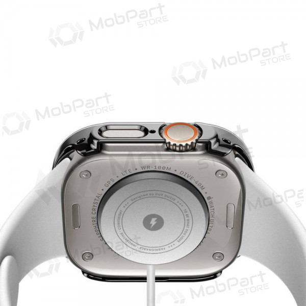 Apple Watch Ultra 49mm LCD skjermbeskytter / deksel - Dux Ducis Hamo (svart)