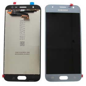 Samsung J330F Galaxy J3 (2017) skjerm (sølvgrå) (service pack) (original)