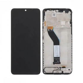 Ekranas Xiaomi Redmi 14C 4G/Poco C75 su lietimui jautriu stikliuku og rėmeliu Black ORG