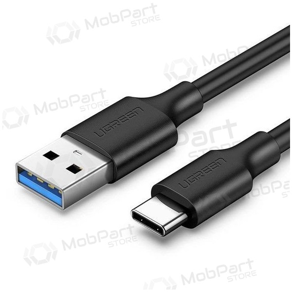 USB-C-kabel Ugreen US184 USB-A til USB-C 1 m USB 3.2 Gen1 3 A svart
