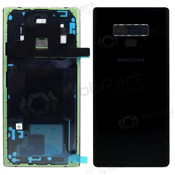 Samsung N960F Galaxy Note 9 bakside svart (Midnight Black) (brukt grade B, original)