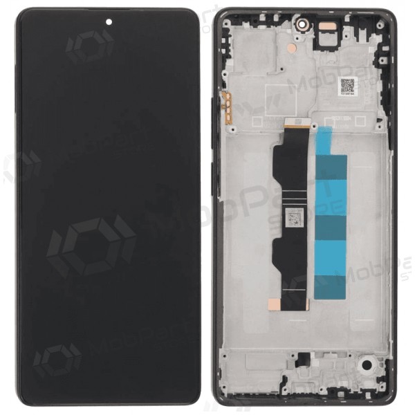 Xiaomi Redmi Note 13 Pro 4G, Poco M6 Pro 4G skjerm (svart) (med ramme) (OLED)
