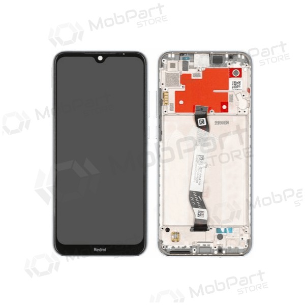 Xiaomi Redmi Note 8T skjerm (grå) (med ramme) (Premium) Xiaomi Redmi Note 8T skjerm (grå) (med ramme) (Premium)
