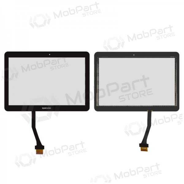 Samsung N8000 / N8010 / N8013 / N8020 / P5100 Galaxy Note 10.1 / Galaxy Tab 2 berøringsfølsomt glass (uten logo)