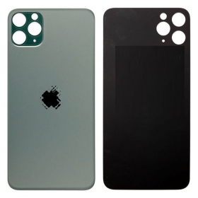 Apple iPhone 11 Pro Max bakside grønn (Midnight Green) (bigger hole for camera)