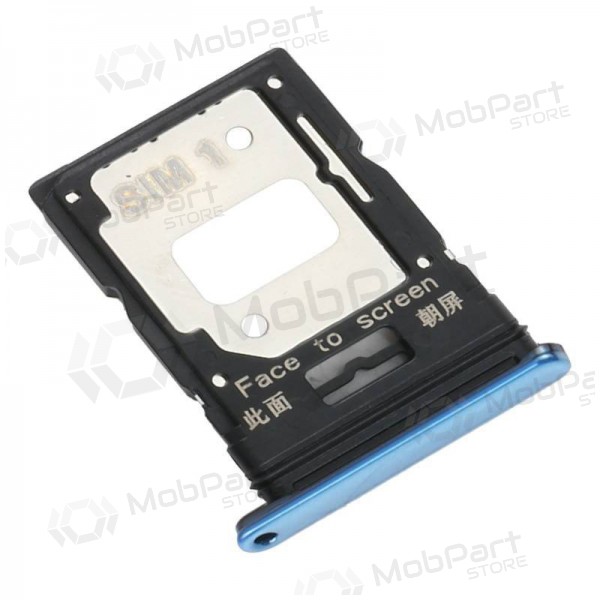 Xiaomi Mi 11 Lite 4G / 5G / 5G NE 2021 SIM kortholder (blå) Xiaomi Mi 11 Lite 4G / 5G / 5G NE 2021 SIM kortholder (blå)