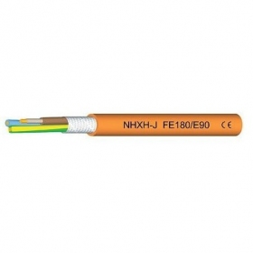 NHXH FE-180/E90 4x1.5 brannsikker halogenfri kabel Eupen (1m)