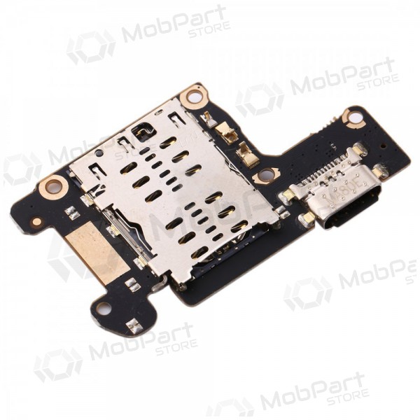 Xiaomi Mi 9T / 9T Pro / Redmi K20 / K20 Pro / F10 ladekontakt og mikrofon med flex (service pack) (original)