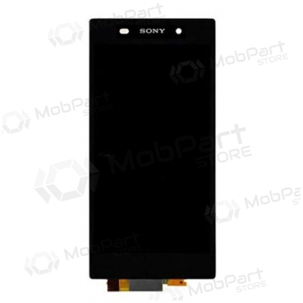 Sony Xperia Z1 L39h C6902 / Xperia Z1 C6903 / Z1 C6906 / Xperia Z1 C6943 skjerm (hvit) (med ramme) (service pack) (original)