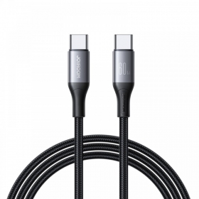 USB kabel Joyroom S-A28 USB-C to USB-C 60W 1.0m svart
