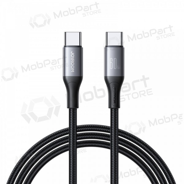 USB kabel Joyroom S-A28 USB-C to USB-C 60W 1.0m svart
