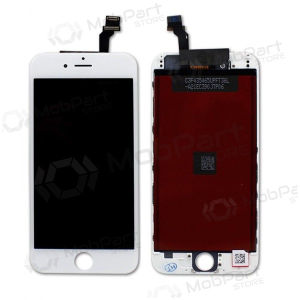 Apple iPhone 6 skjerm (hvit) (renovert, original)